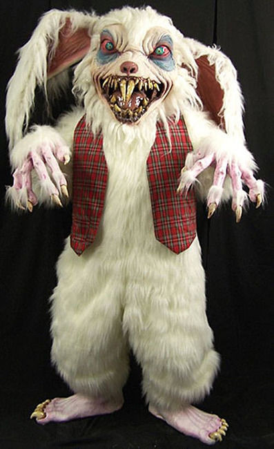 Peter Rottentail Evil Killer Bunny Rabbit Halloween Mask Costume - The Holiday Store